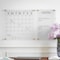 Martha Stewart Grayson Acrylic Wall Calendar & Notes Board Set W/ Marker & Mntng Hrdwr, Clear W/ Black Print BR-ACS-284545-BK-2-CLRBK-MS - alternate 7